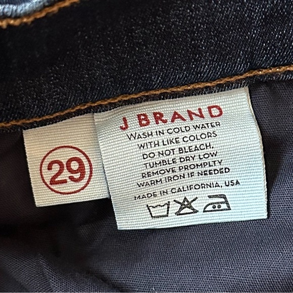 SOLD J Brand Midrise Medium Wash Skinny Jean Blue Starless 29 - Picture 8 of 14